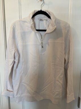 Vineyard Vines Shep Shirt - Women's White Quarter-Zip Pullover